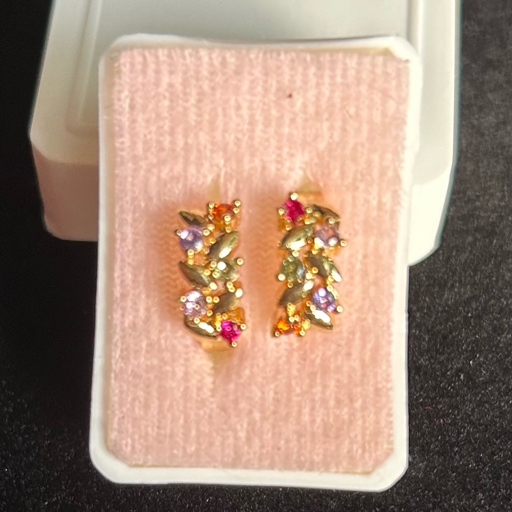 Gold filled small earrings